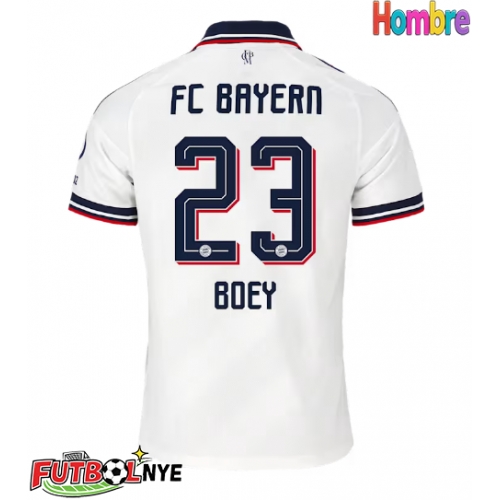 Camiseta Bayern Munich Sacha Boey #23 Visitante Equipación 2026-27 manga corta